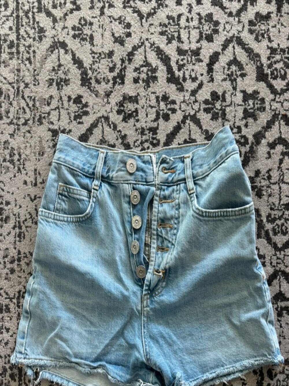 BDG high-rise jean shorts